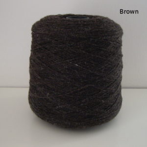 wool yarn weaving brown nema